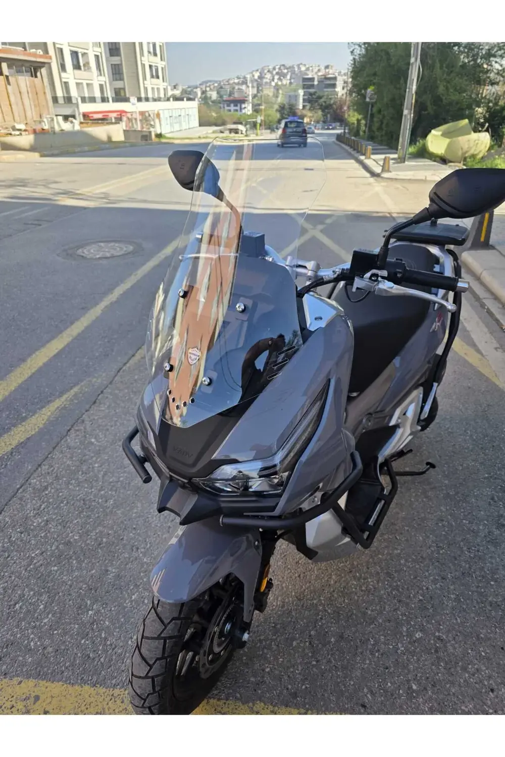 RKS Freccia 150 Siperlik Ön Cam 2022-2025 Model 55cm Şeffaf Renkl