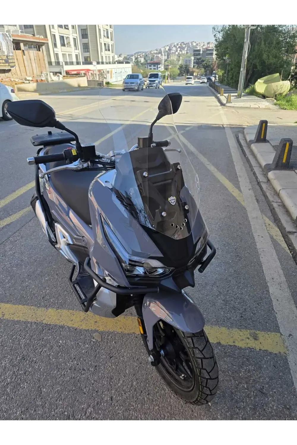 RKS Freccia 150 Siperlik Ön Cam 2022-2025 Model 55cm Şeffaf Renkl