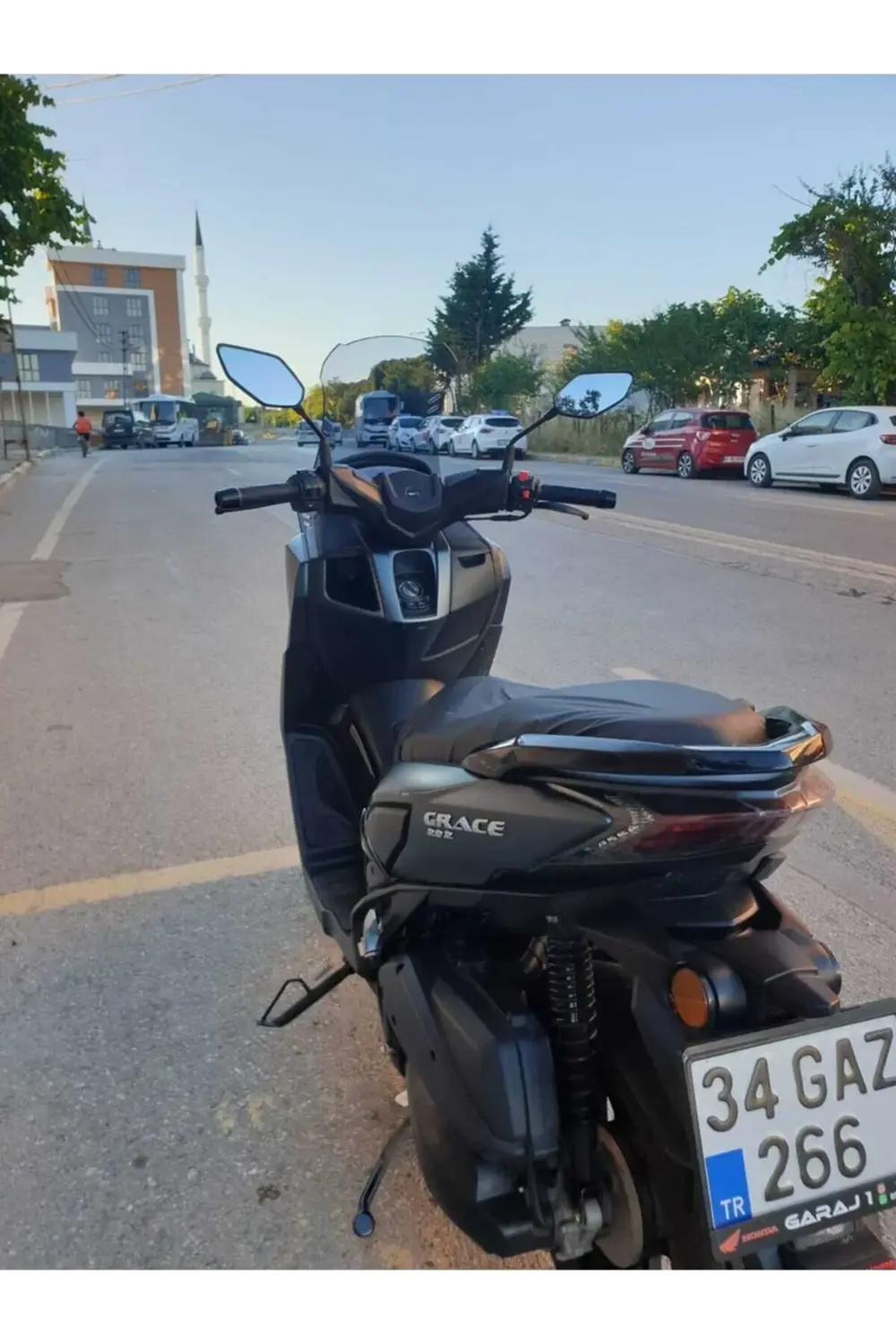 RKS Grace 202 Ön Cam 2022-2025 Model 75cm Füme Renkli 4mm UZUN