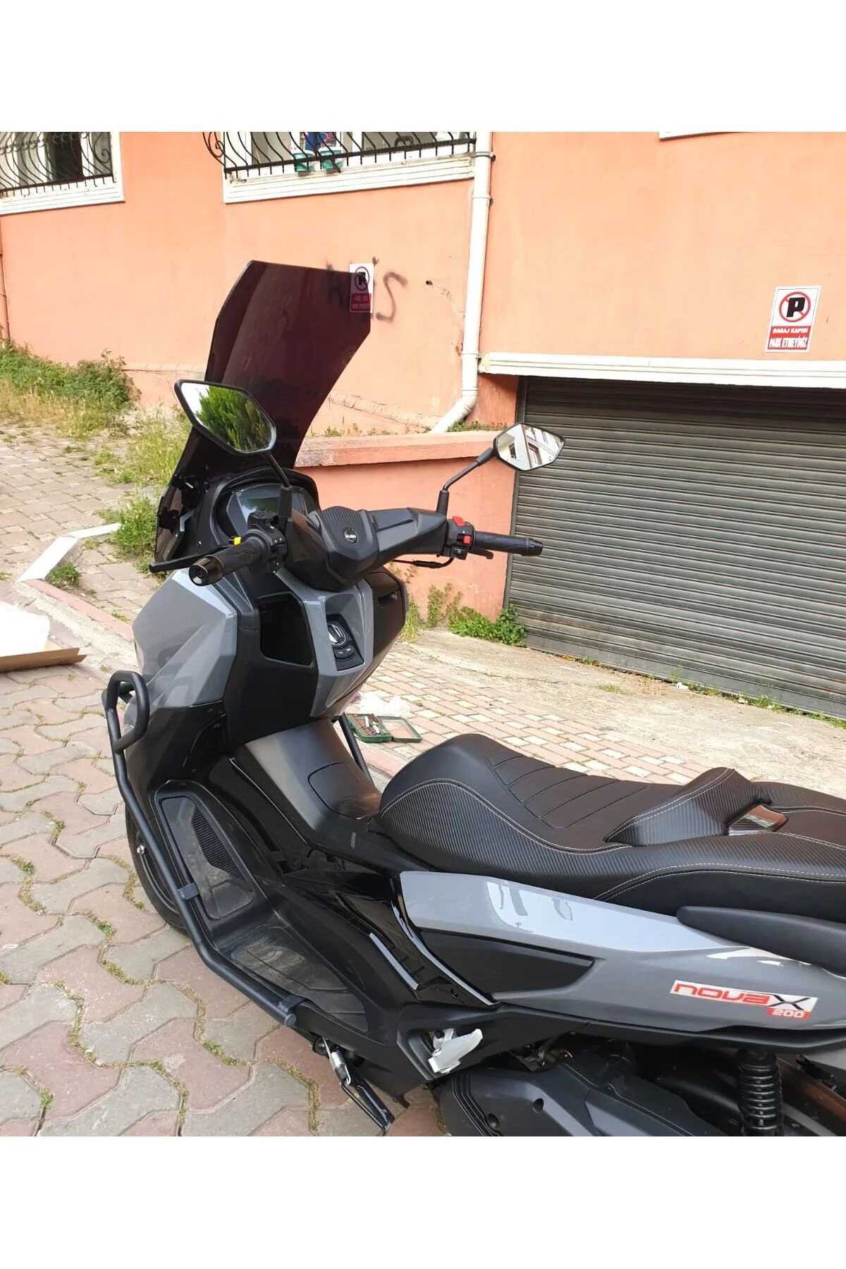RKS Grace PRO Ön Cam 2023-2026 Model 57cm Siyah Renkli 4mm
