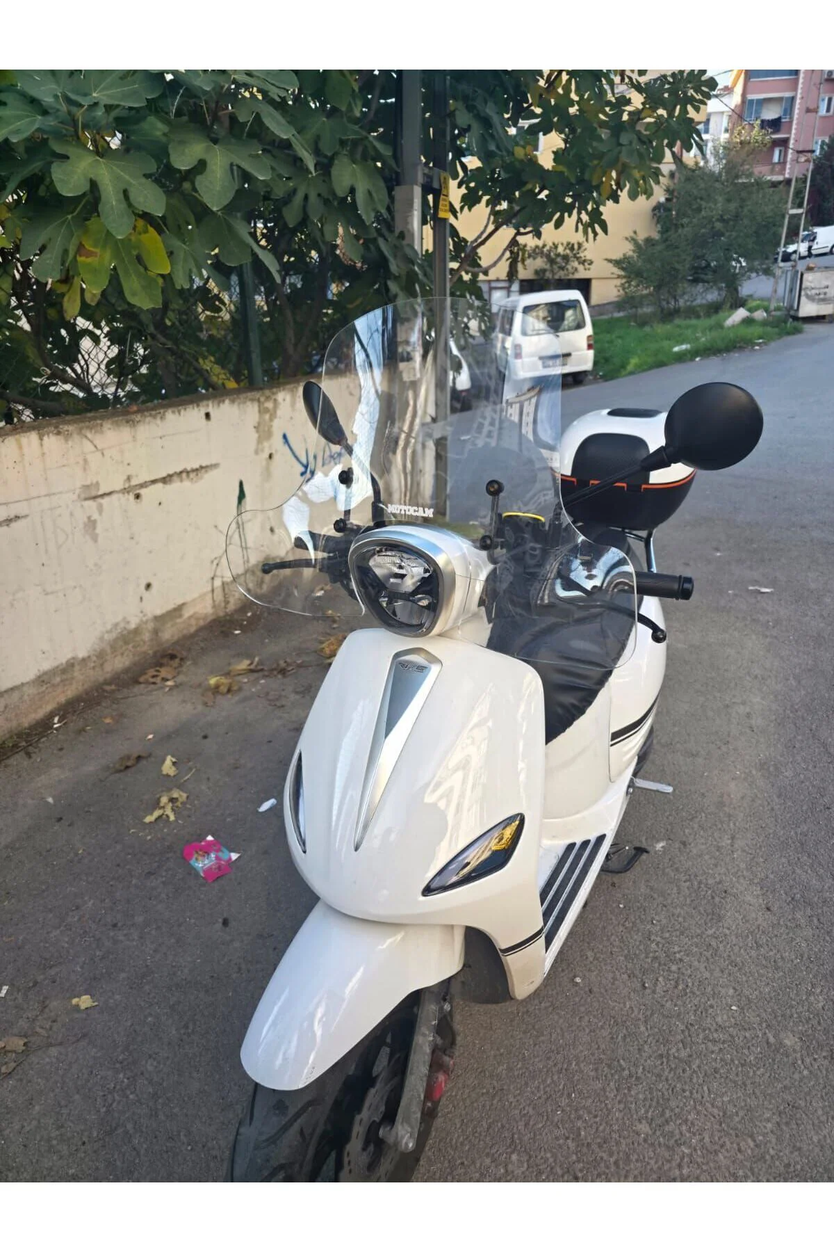 Rks Letbe LB 125 Ön Cam 2023-2026 Model 45cm Şeffaf Renkli 4mm El