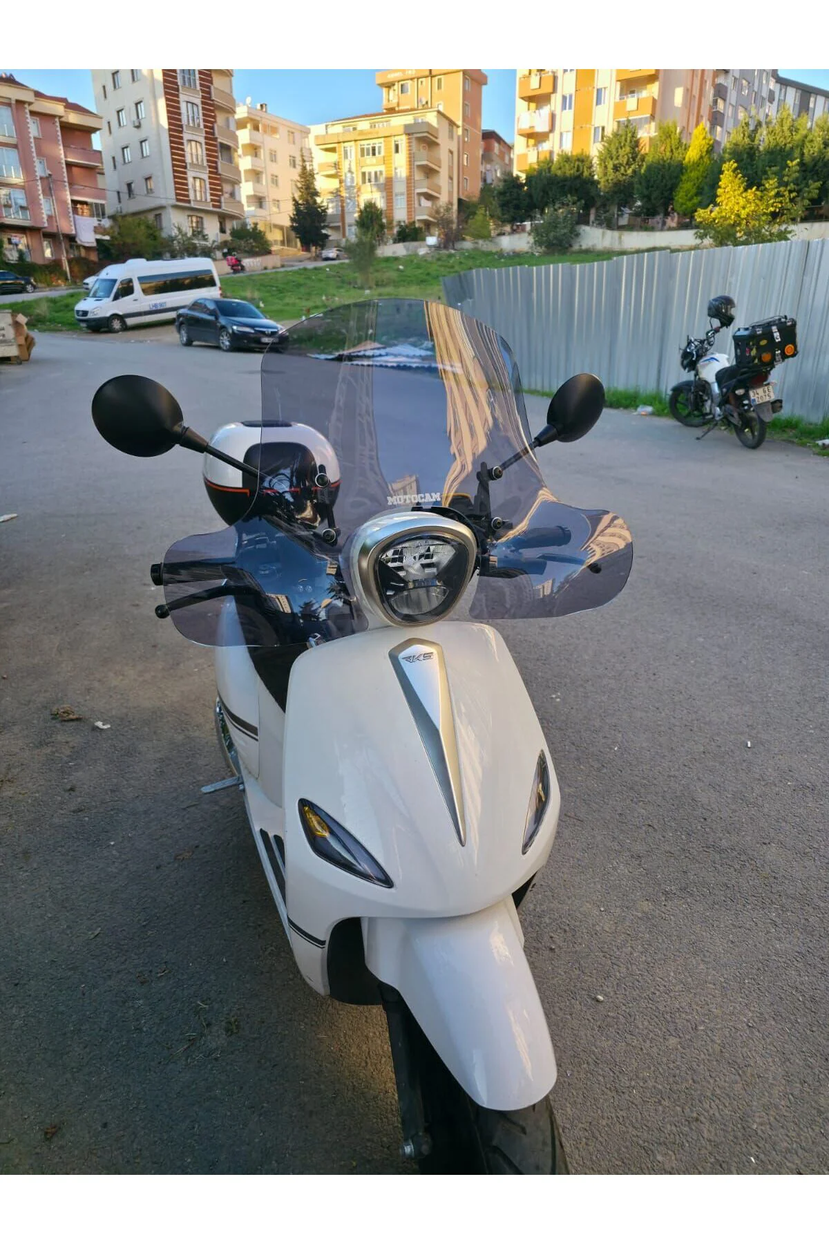 Rks Letbe LB 125 Ön Cam 2023-2026 Model 45cm Füme Renkli 4mm Elci