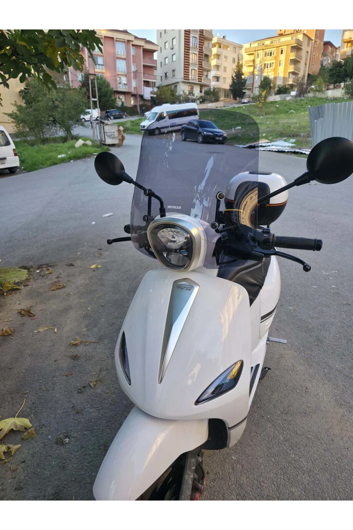 Rks Letbe LB 125 Ön Cam 2023-2026 Model 44cm Füme Renkli 4mm APAR