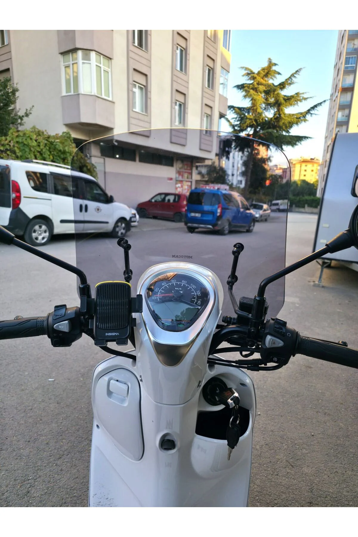 Rks Letbe LB 125 Ön Cam 2023-2026 Model 44cm Füme Renkli 4mm APAR