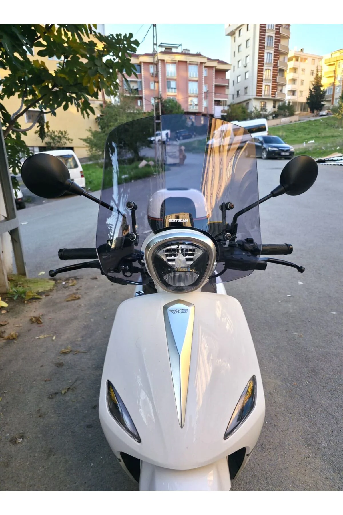 Rks Letbe LB 125 Ön Cam 2023-2026 Model 44cm Füme Renkli 4mm APAR