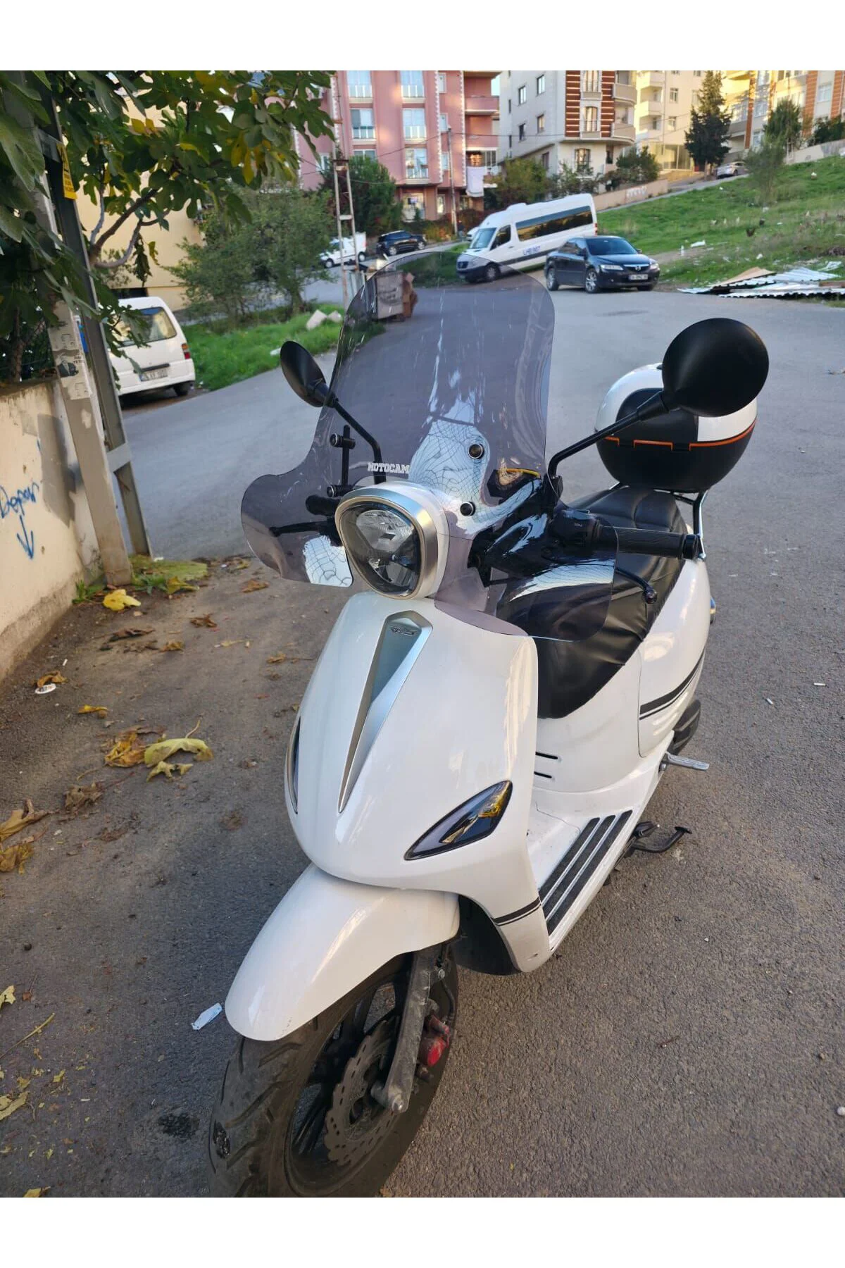 Rks Letbe LB 125 Ön Cam 2023-2026 Model 45cm Füme Renkli 4mm Elci