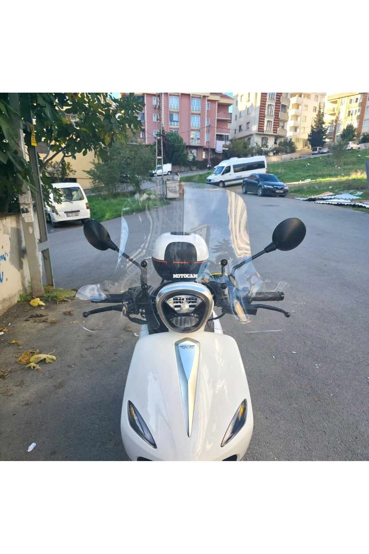 Rks Letbe LB 125 Ön Cam 2023-2026 Model 45cm Şeffaf Renkli 4mm El