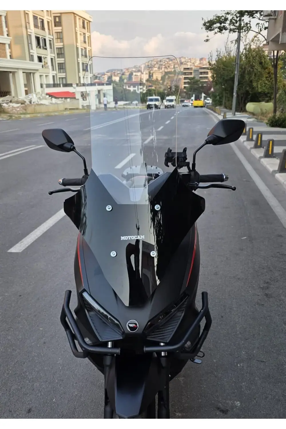 RKS Lince 125 Siperlik Ön Cam 2021-2025 Model 78cm Şeffaf Renkli