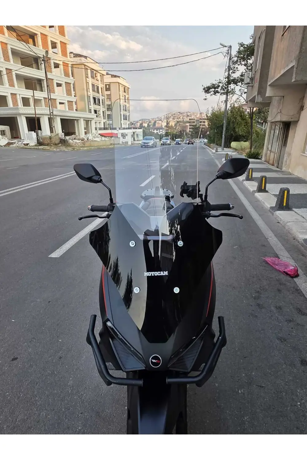 RKS Lince 125 Siperlik Ön Cam 2021-2025 Model 78cm Şeffaf Renkli