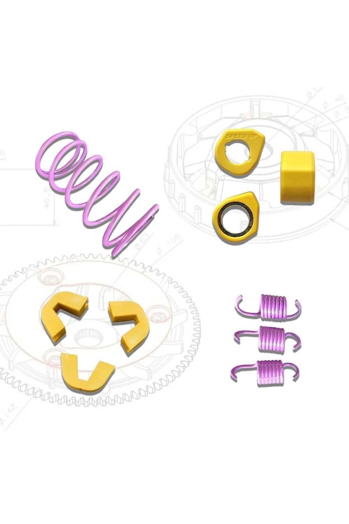 Rks Ltr 125cc Speed Up Paketi - 1500 rpm 12 gram Fiyatı, Yorumları ve Özellikleri