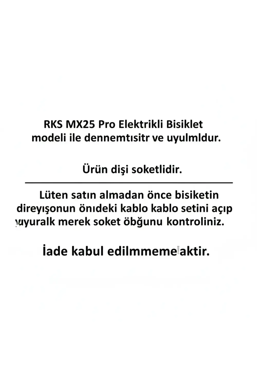 RKS MX25 Pro Uyumlu Elektrikli Bisiklet Parmak Gaz Kolu