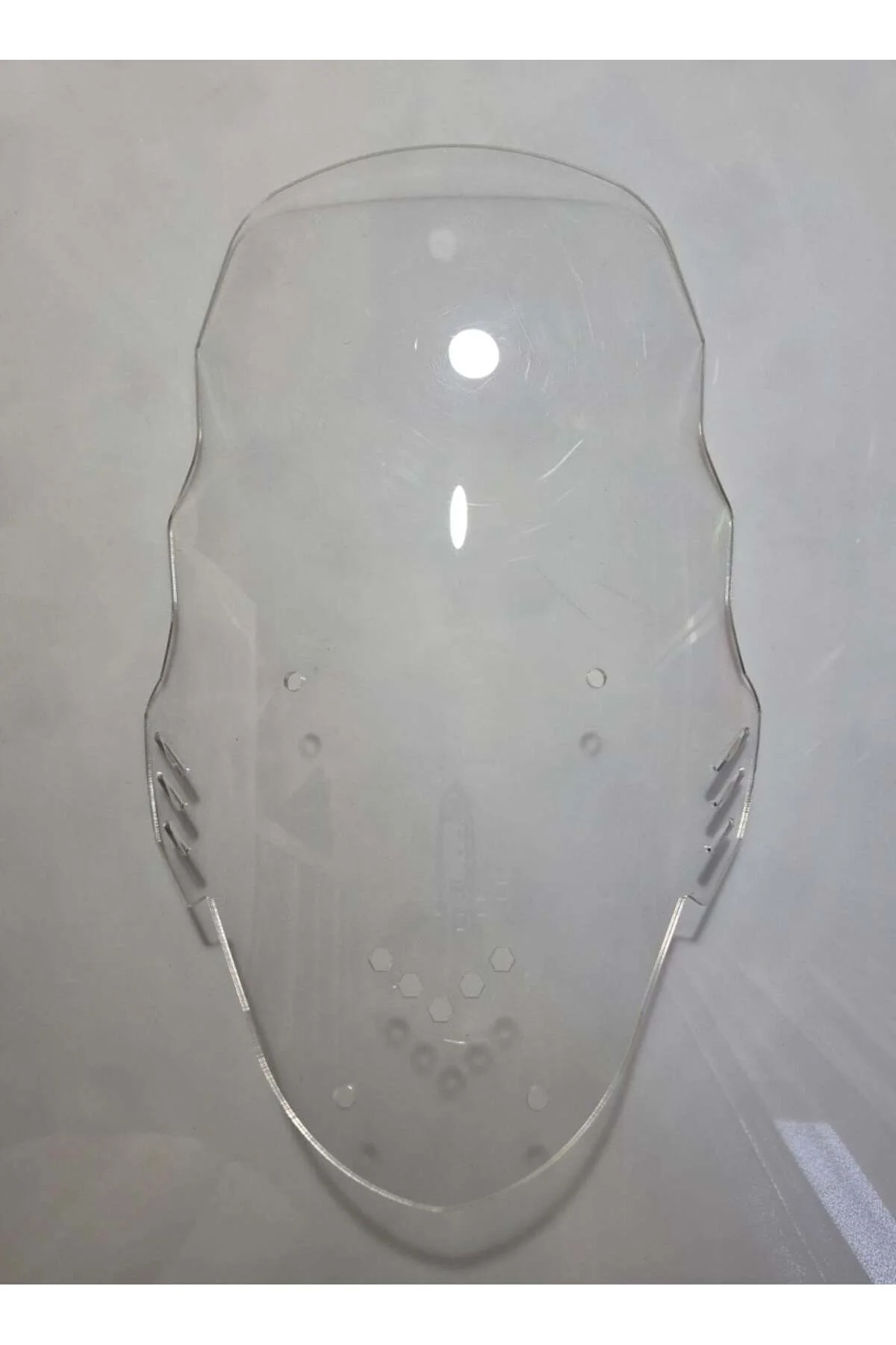 RKS Newlight 125 Ön Cam 2021-2022 Model 55cm Şeffaf Renkli 4mm PR