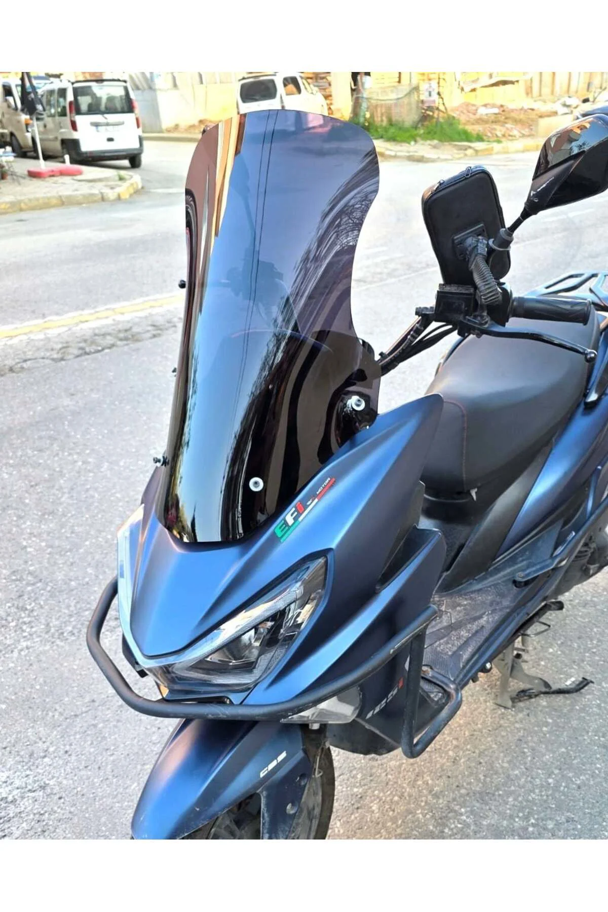 RKS Newlight PRO Ön Cam 2023-2026 Model 58cm Siyah Renkli 4mm ORİ