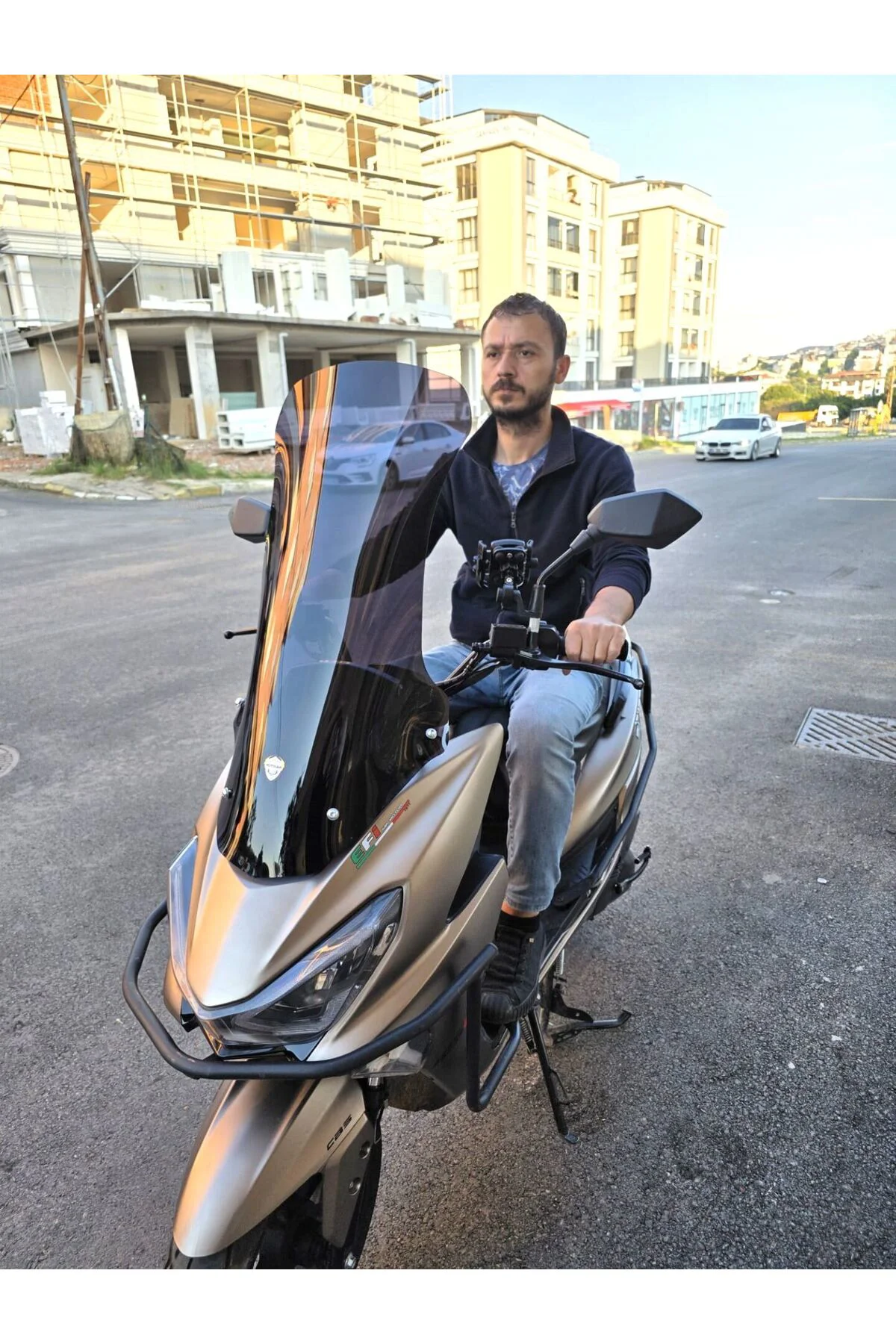 RKS Newlight PRO Ön Cam 2023-2026 Model 75cm Siyah Renkli 4mm UZUN BOYLU