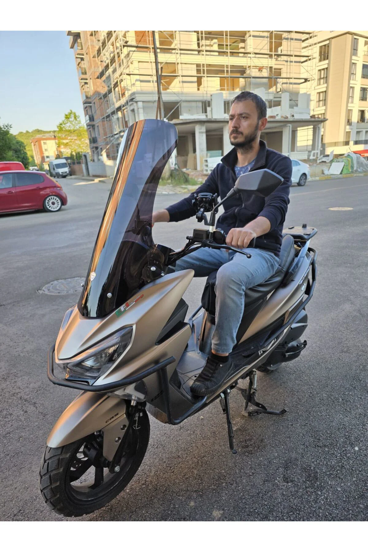RKS Newlight PRO Ön Cam 2023-2026 Model 75cm Siyah Renkli 4mm UZUN BOYLU