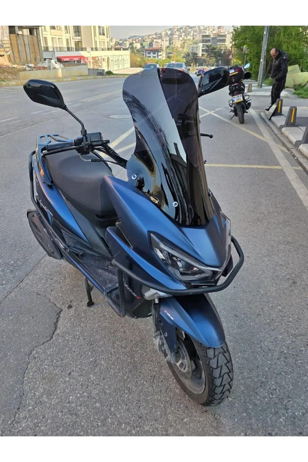RKS Newlight PRO Ön Cam 2023-2025 Model 58cm Siyah Renkli 4mm ORİ