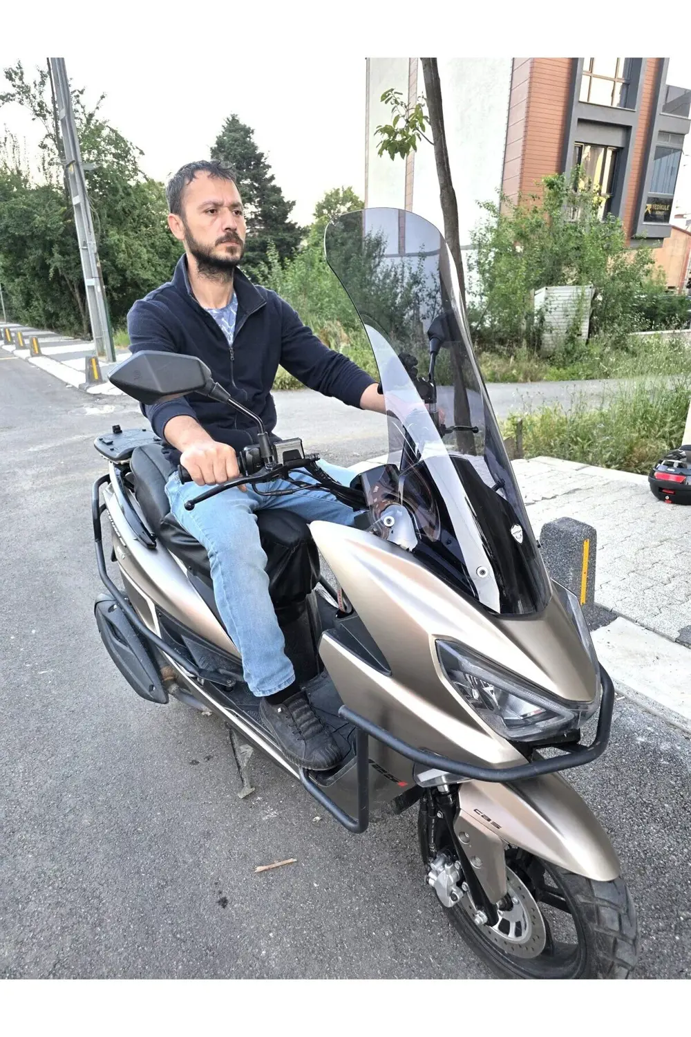 RKS Newlight PRO Ön Cam 2023-2025 Model 75cm Füme Renkli 4mm UZUN