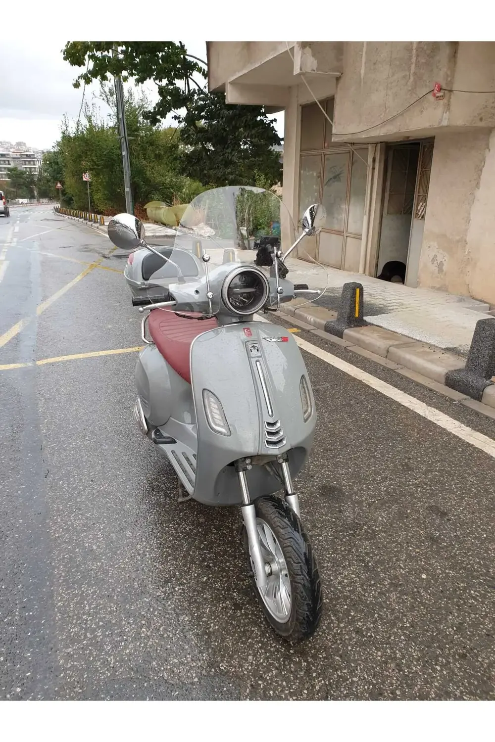 RKS Pride 125 Ön Cam 2023-2024 Model 39cm Şeffaf Renkli 4mm APARA