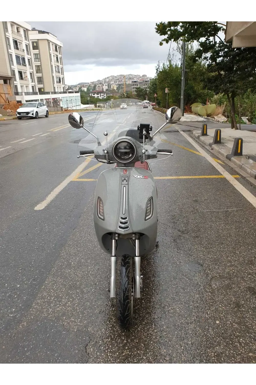 RKS Pride 125 Ön Cam 2023-2024 Model 39cm Şeffaf Renkli 4mm APARA