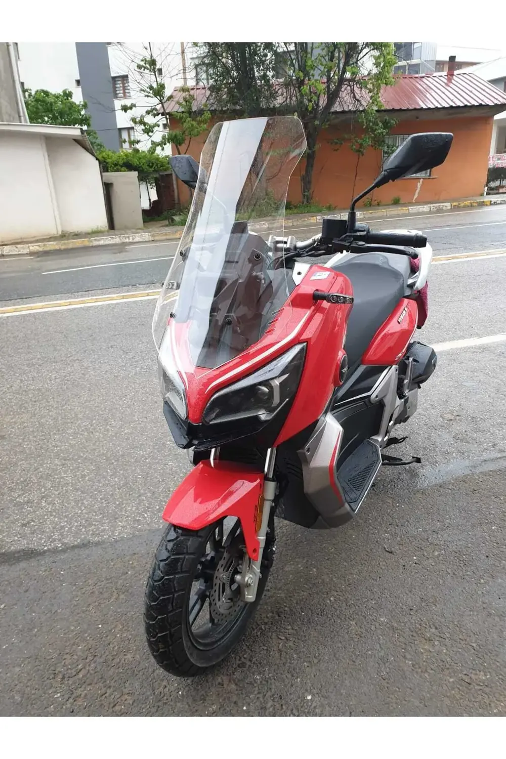Rks Reale 125 Ön Cam 2023-2025 Uyumlu Model 75cm Şeffaf Renkli 4m