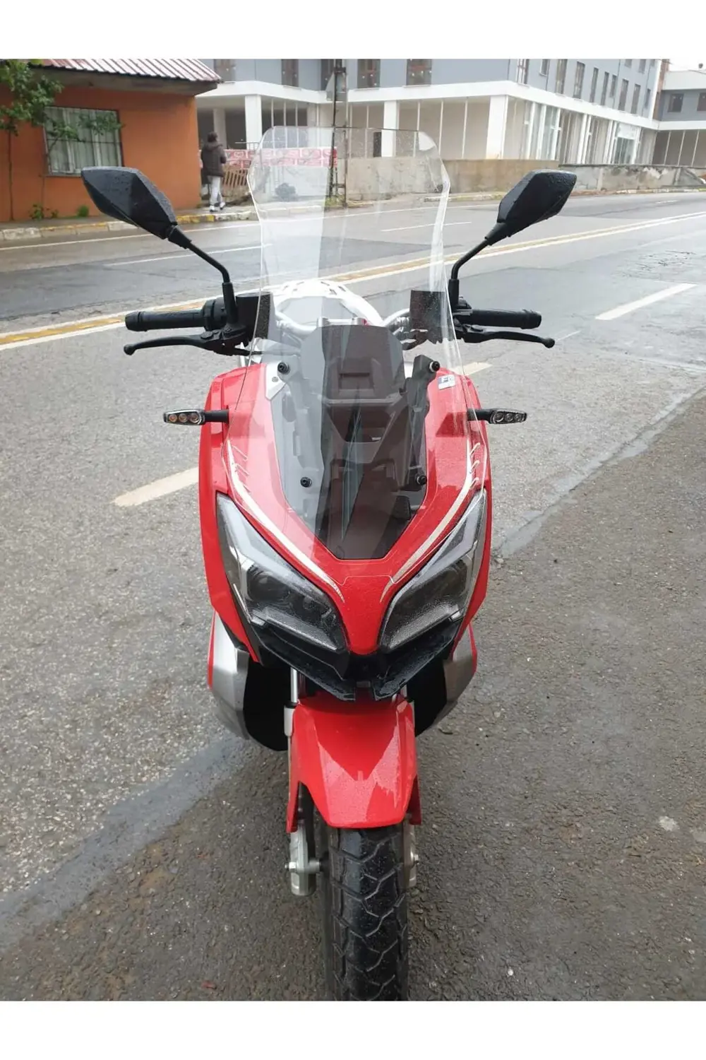 Rks Reale 125 Ön Cam 2023-2025 Uyumlu Model 75cm Şeffaf Renkli 4m
