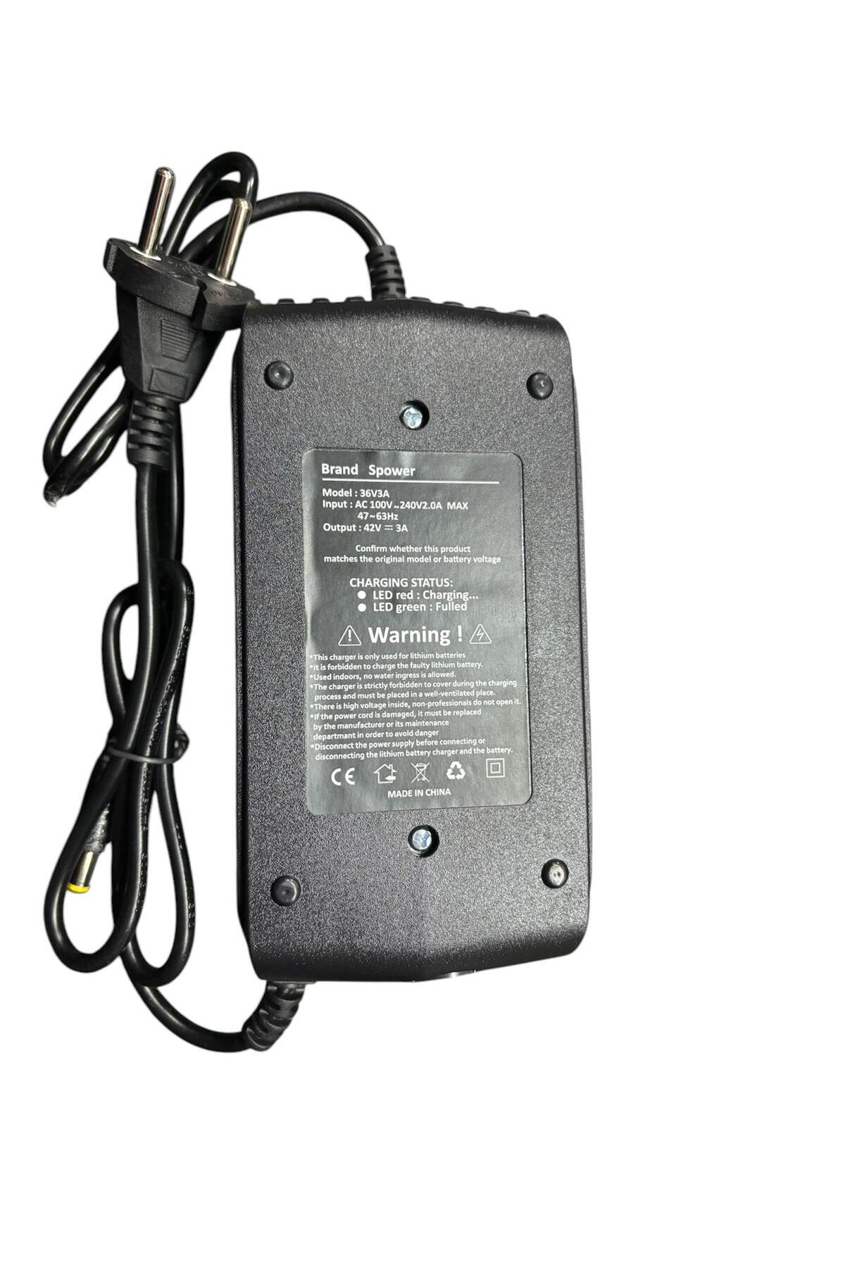 Skyjet Rks Rs3 The One Nitro Plus Uyumlu Şarj Aleti 36V 3A Hızlı Şarj