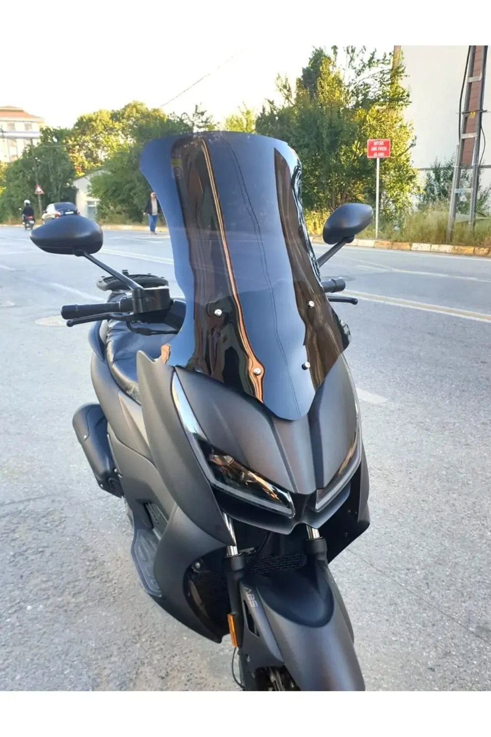 RKS RZ 250 S Ön Cam 2022-2025 Model 68cm Siyah Renkli 4mm UZUN