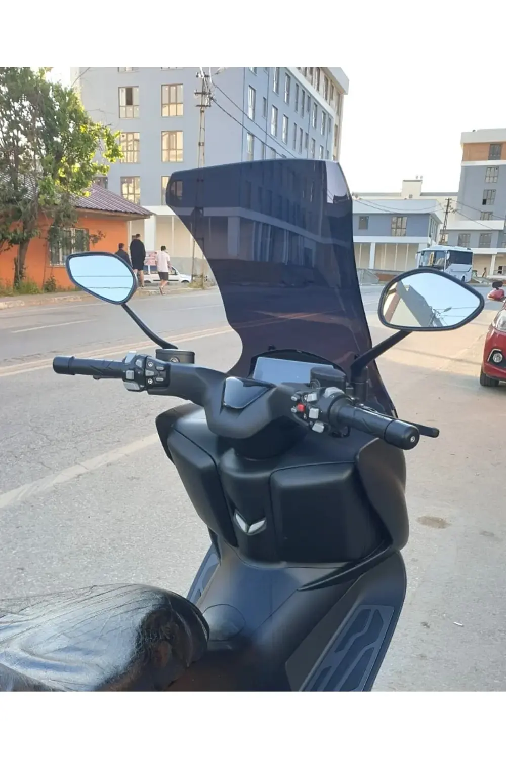 RKS RZ 250 S Ön Cam 2022-2025 Model 68cm Siyah Renkli 4mm UZUN