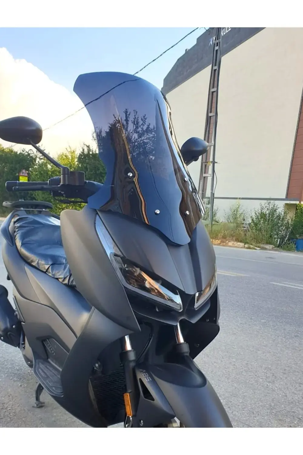 RKS RZ 250 S Ön Cam 2022-2025 Model 68cm Siyah Renkli 4mm UZUN