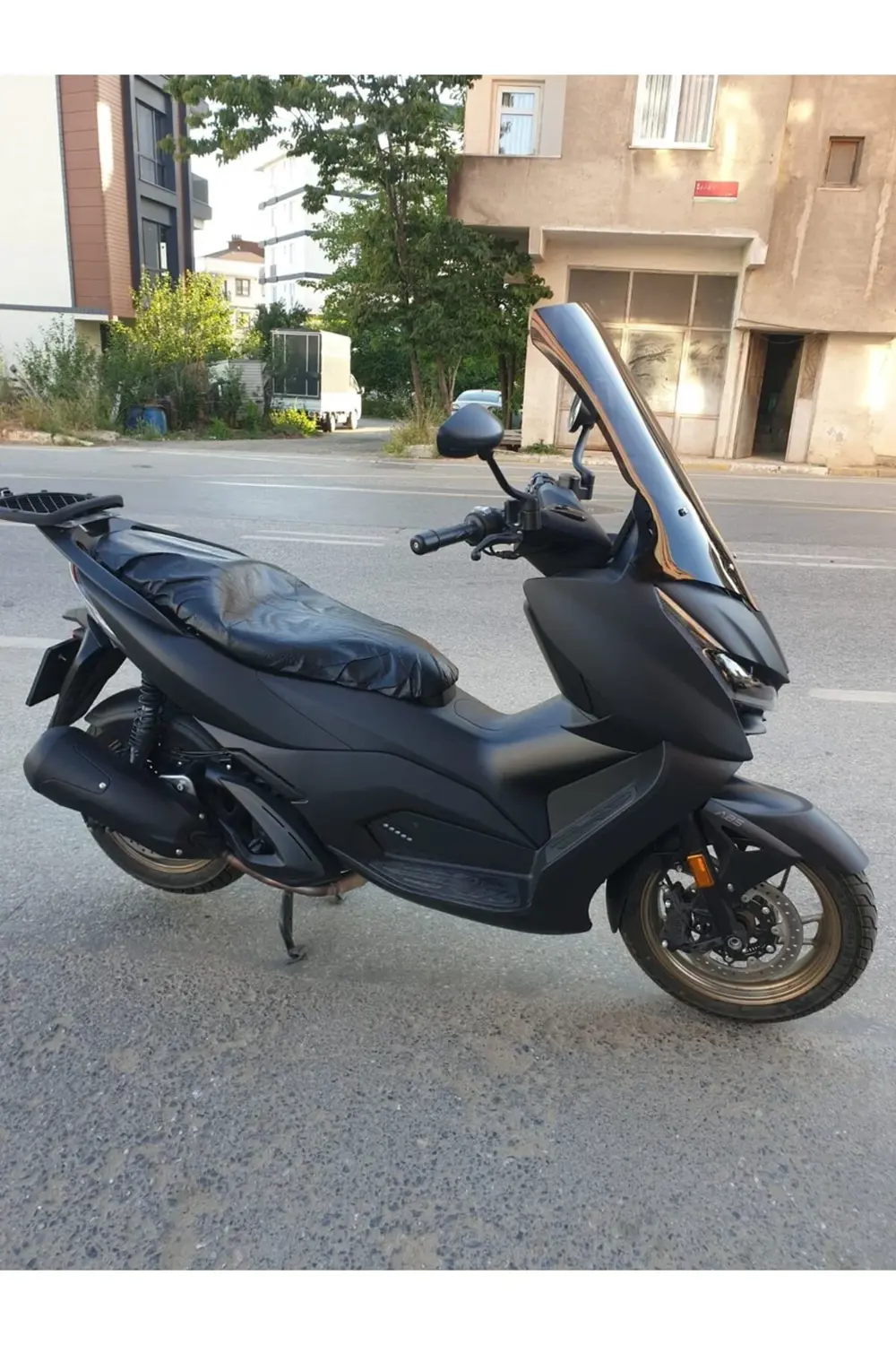 RKS RZ 250 S Ön Cam 2022-2025 Model 68cm Siyah Renkli 4mm UZUN