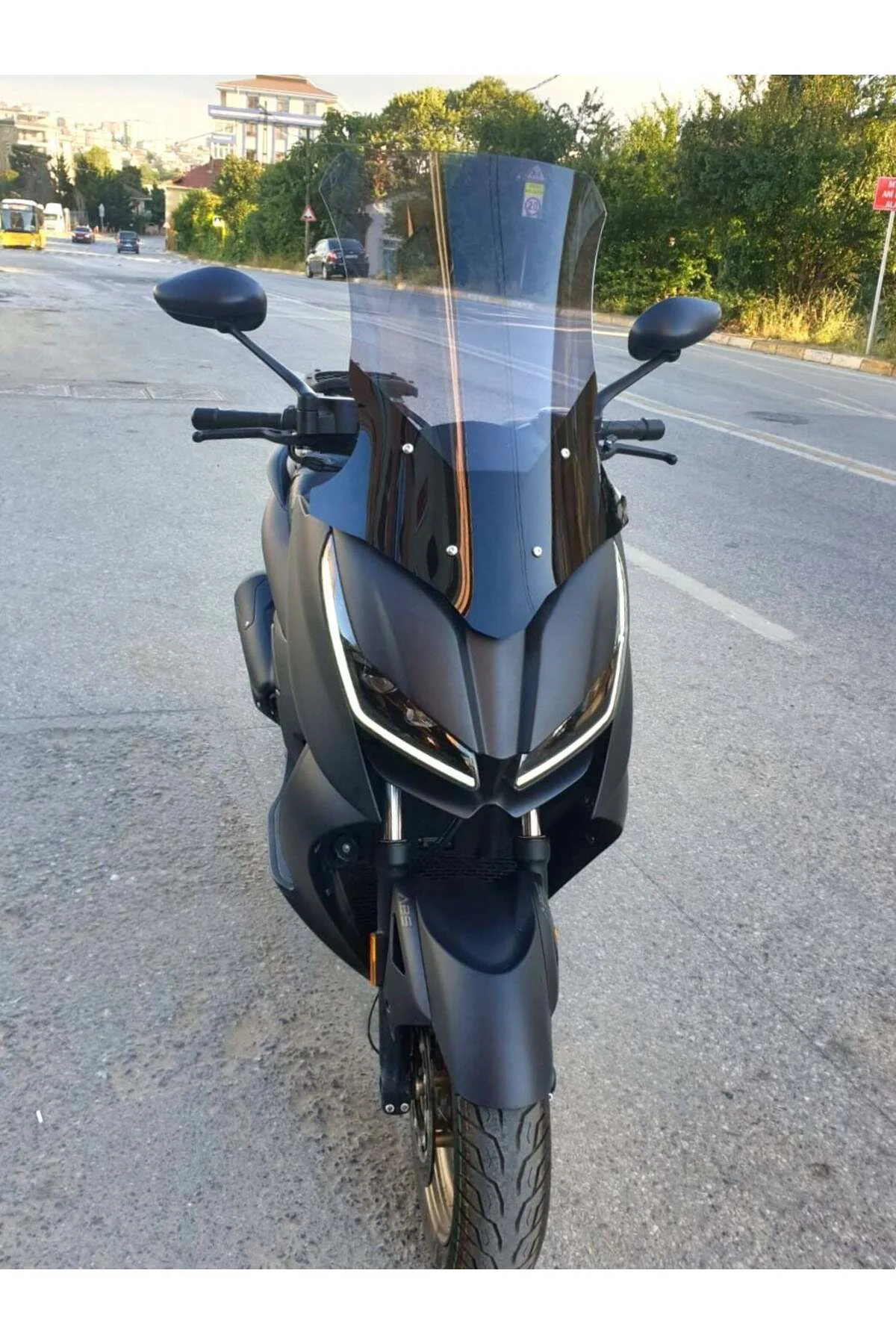 RKS RZ 250 S Ön Cam 2022-2026 Model 68cm Füme Renkli 4mm UZUN