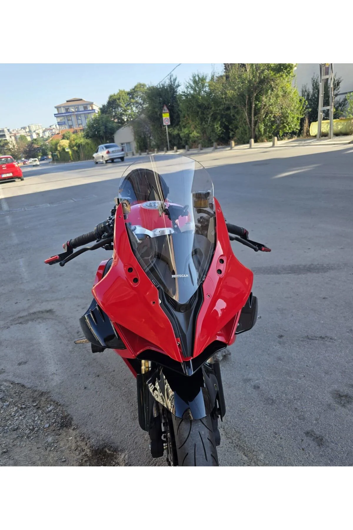 RKS SRK 450 RA Ön Cam 2023-2026 Model 42cm Şeffaf Renkli 4mm