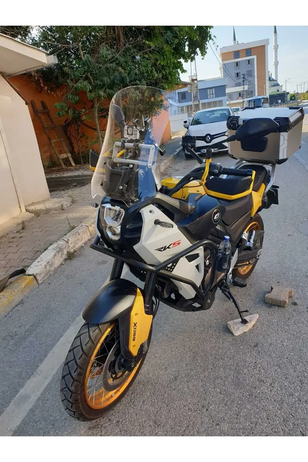 RKS SVT 650 X Siperlik Ön Cam 2023-2025 Model 50cm Şeffaf Renkli