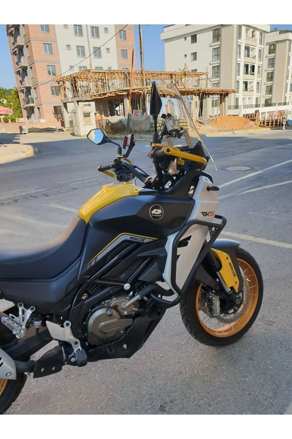 RKS SVT 650 X Siperlik Ön Cam 2023-2025 Model 50cm Şeffaf Renkli