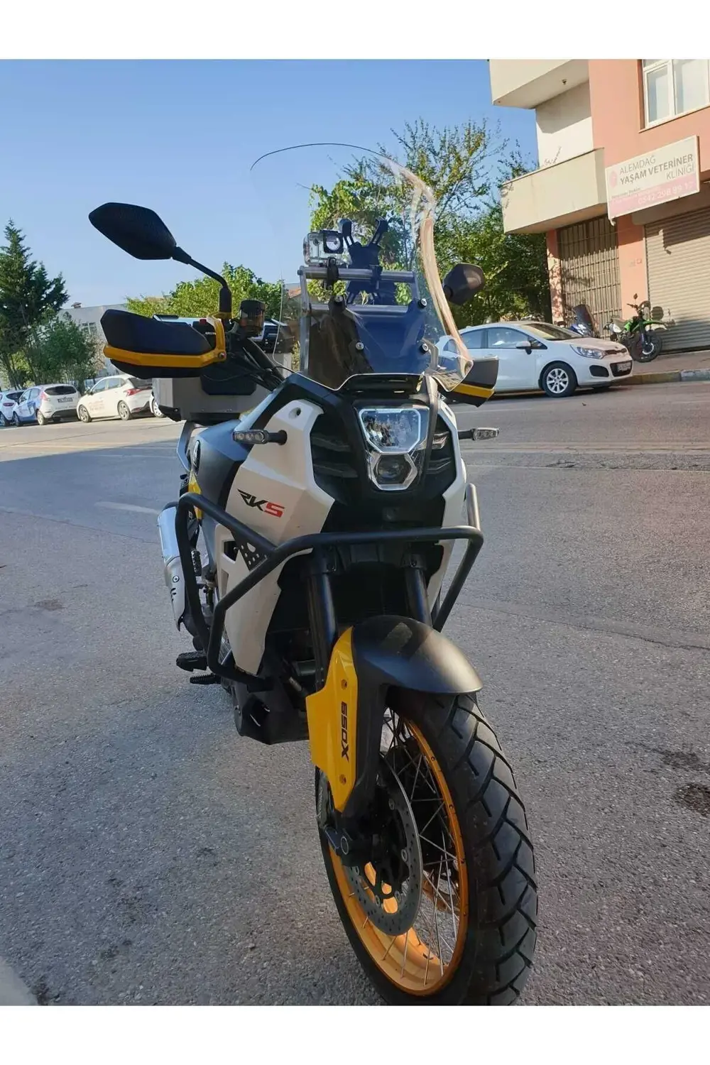 RKS SVT 650 X Siperlik Ön Cam 2023-2025 Model 50cm Şeffaf Renkli