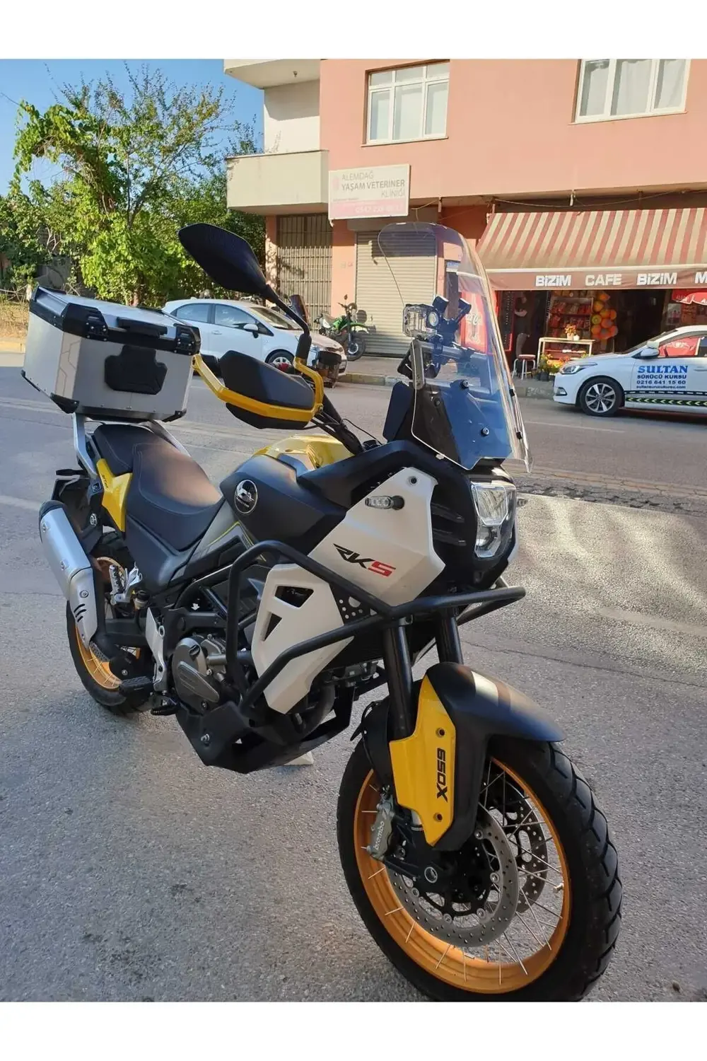 RKS SVT 650 X Siperlik Ön Cam 2023-2025 Model 50cm Şeffaf Renkli