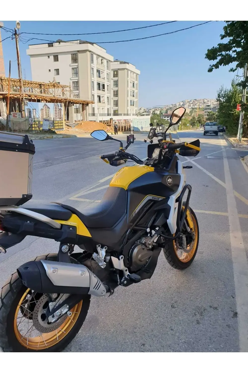 RKS SVT 650 X Siperlik Ön Cam 2023-2025 Model 50cm Şeffaf Renkli