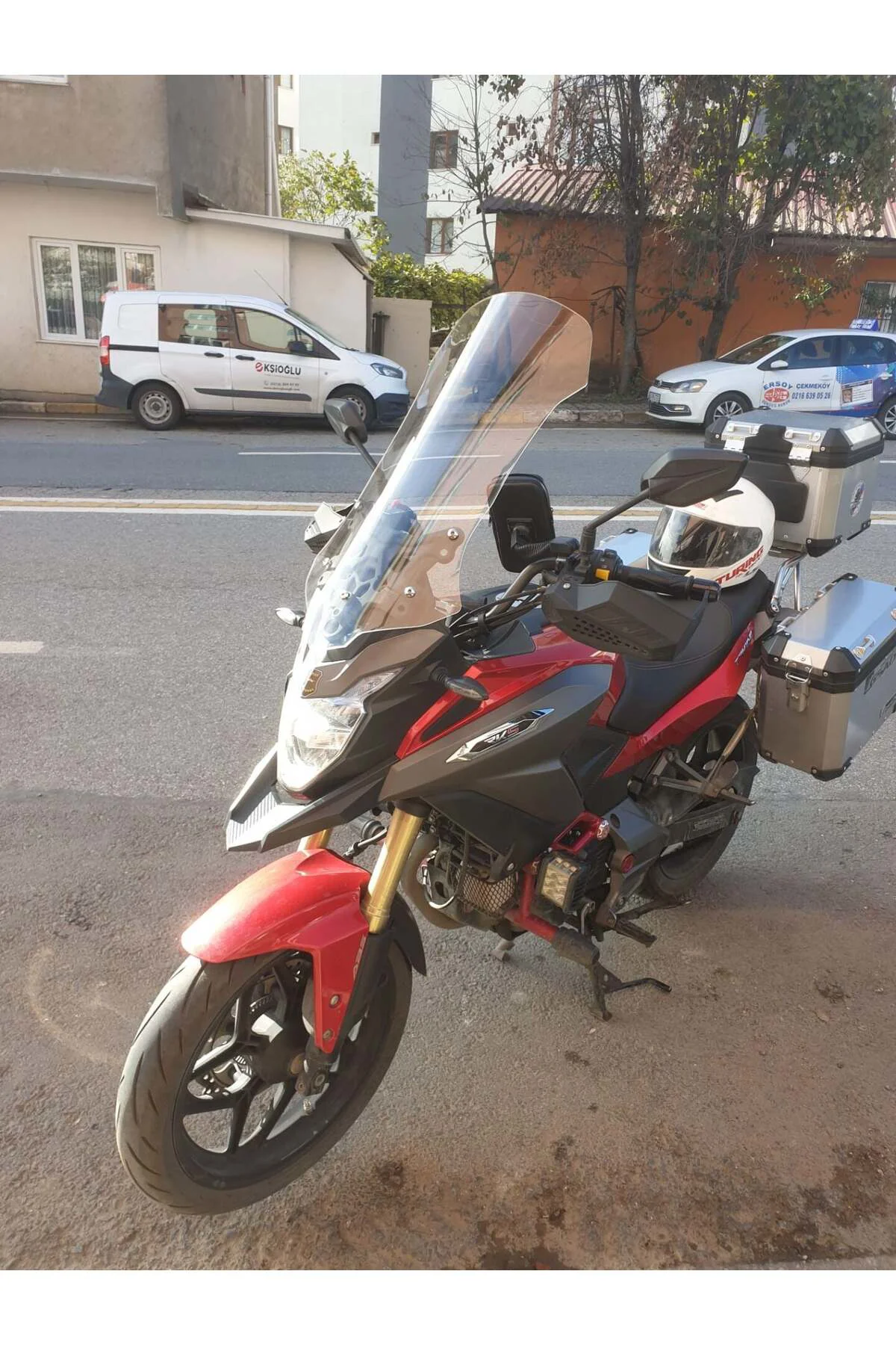 RKS Trv 242 Ön Cam 2021 Model 68cm Şeffaf Renkli 4mm