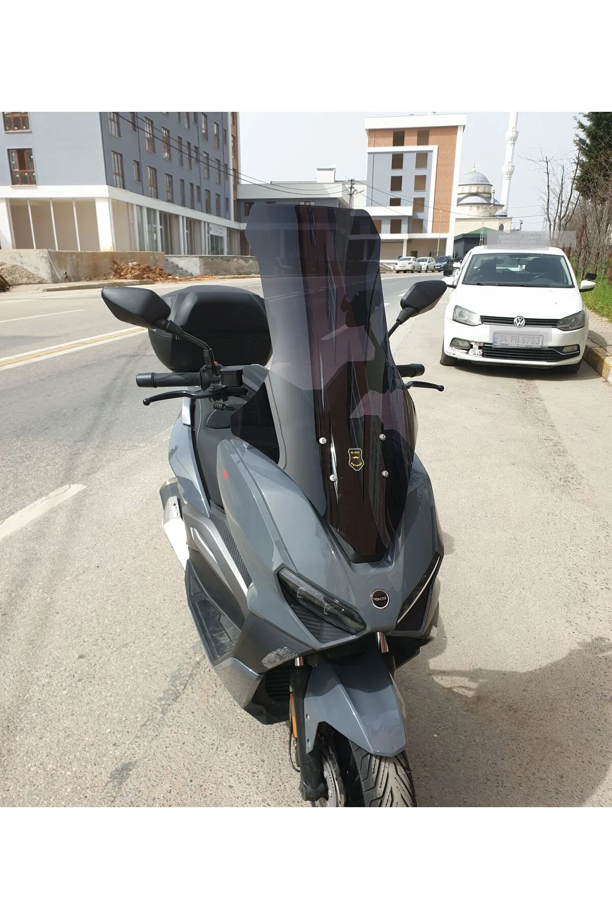 RKS Vieste 249 Ön Cam 2022-2026 Model 78cm Siyah Renkli 4mm UZUN