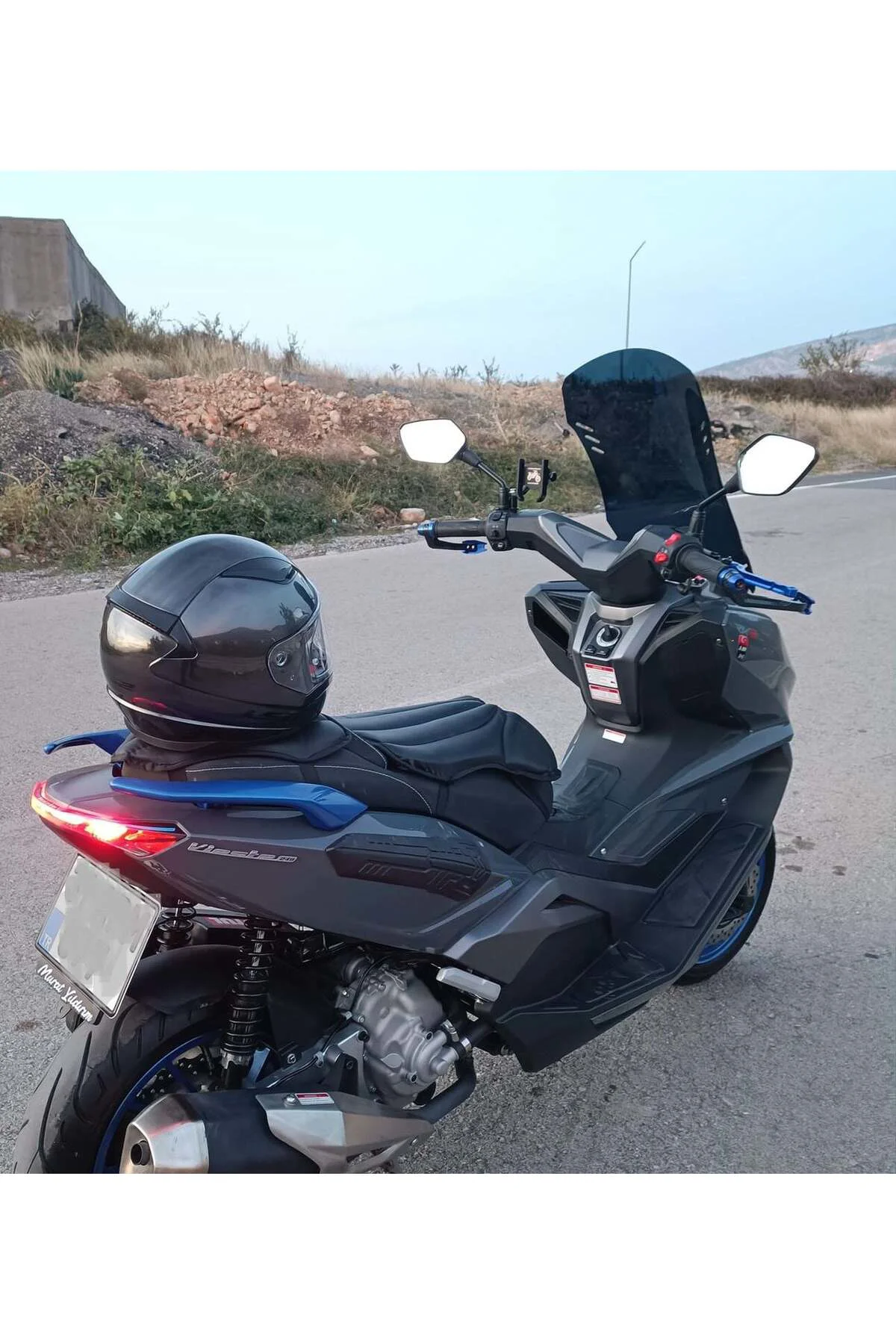 RKS Vieste 249 Ön Cam 2022-2026 Model 75cm Siyah Renkli 4mm UZUN