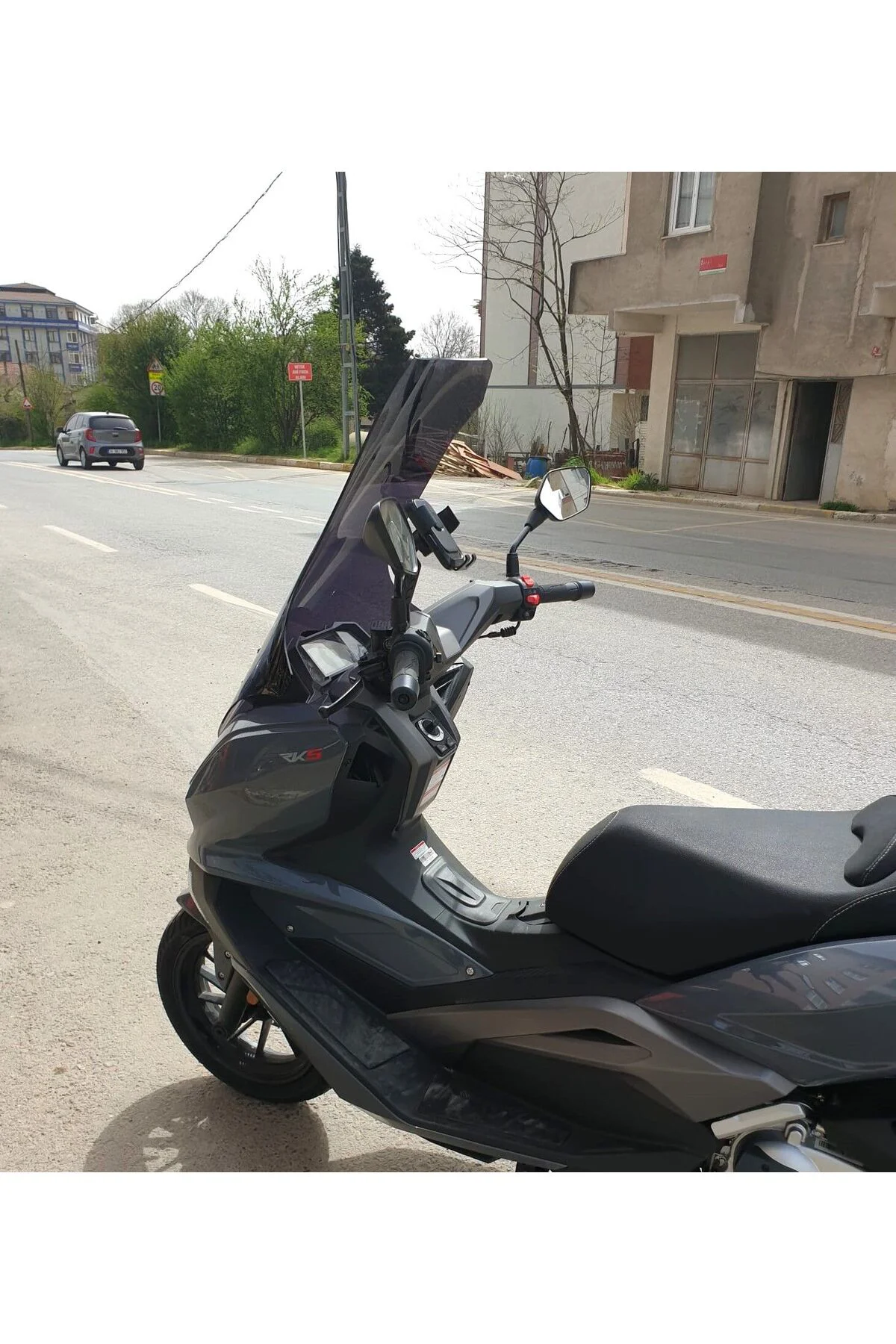 RKS Vieste 249 Ön Cam 2022-2026 Model 78cm Siyah Renkli 4mm UZUN