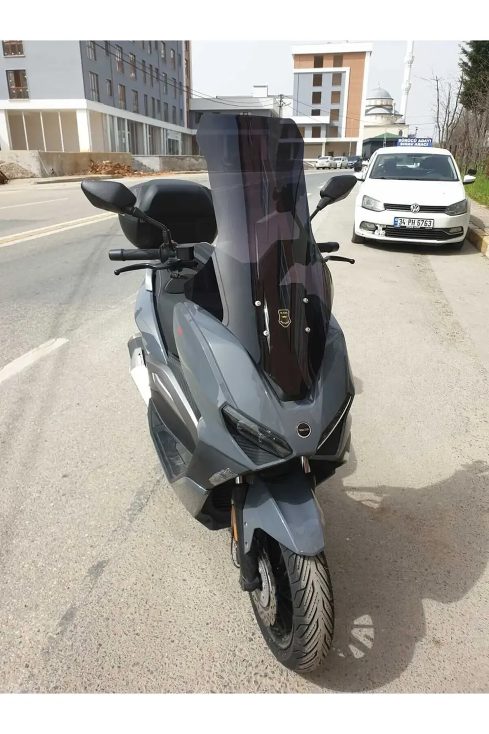 RKS Vieste 249 Ön Cam 2022-2025 Model 78cm Siyah Renkli 4mm UZUN