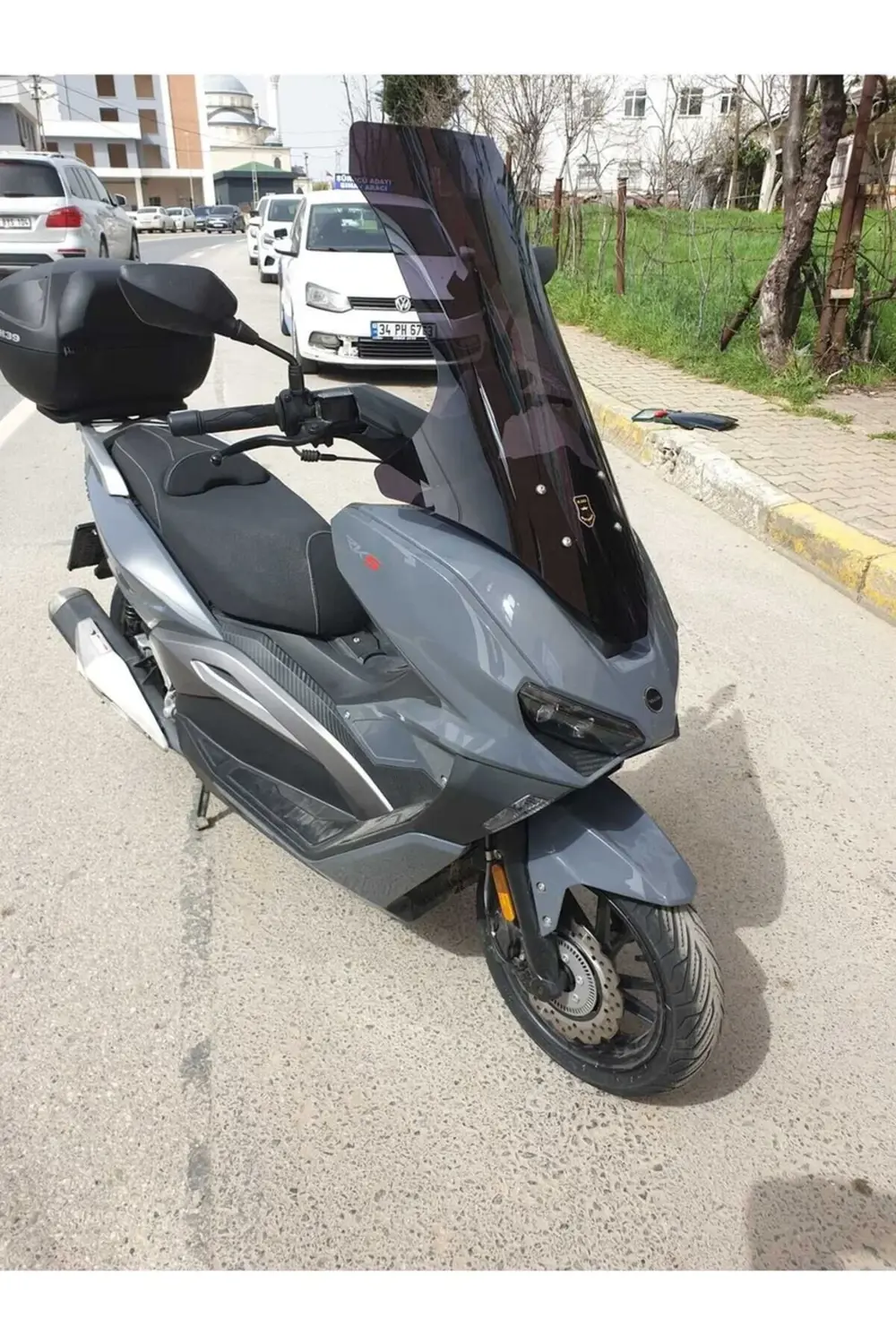 RKS Vieste 249 Ön Cam 2022-2025 Model 78cm Siyah Renkli 4mm UZUN