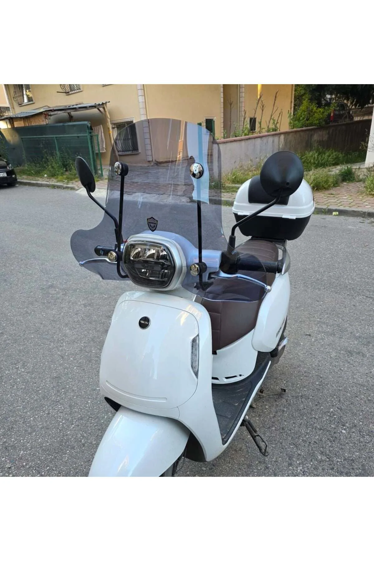 RKS VPS 125 Ön Cam 2022-2026 Model 42cm Füme Renkli 4mm Elcikli APARATSIZ
