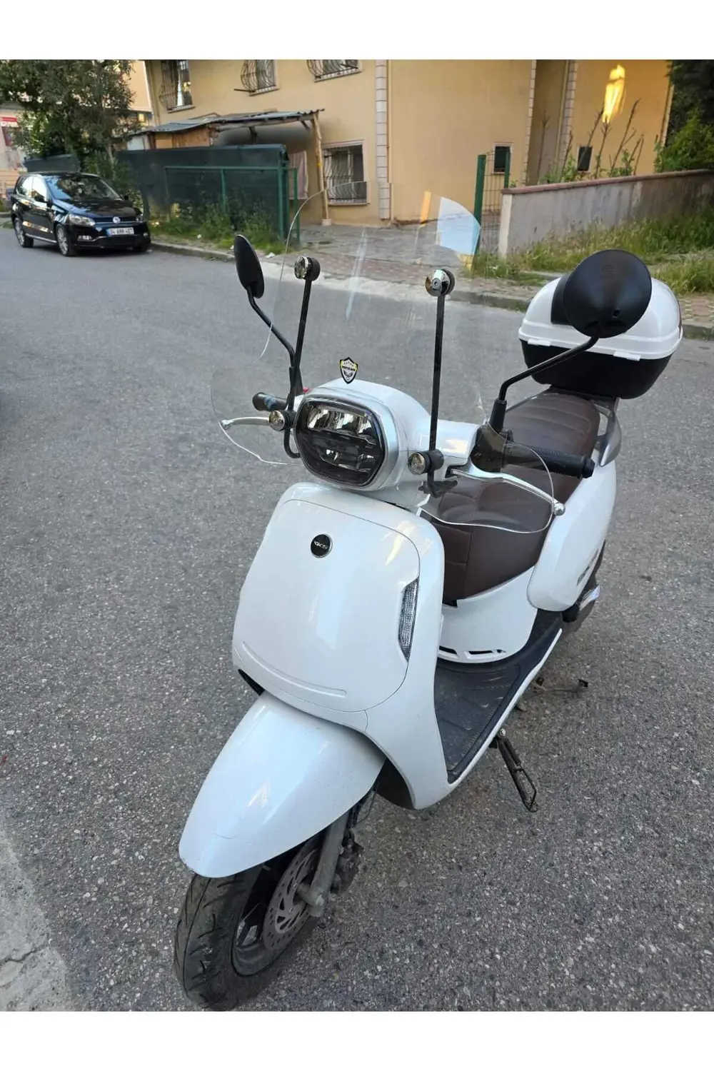 RKS VPS 125 Siperlik Ön Cam 2022-2025 Model 42cm Şeffaf Renkli 4m