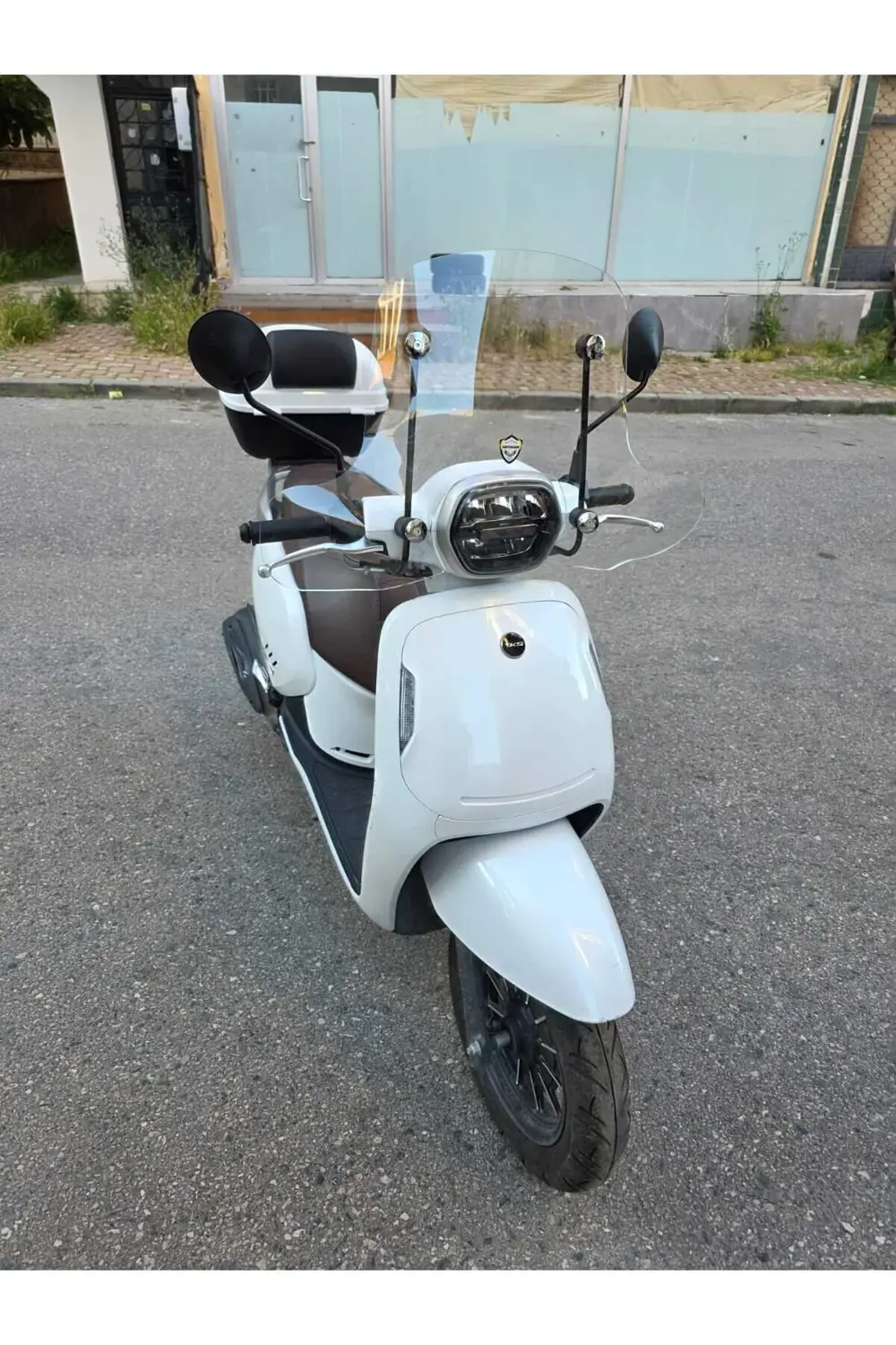 RKS VPS 125 Siperlik Ön Cam 2022-2025 Model 42cm Şeffaf Renkli 4m
