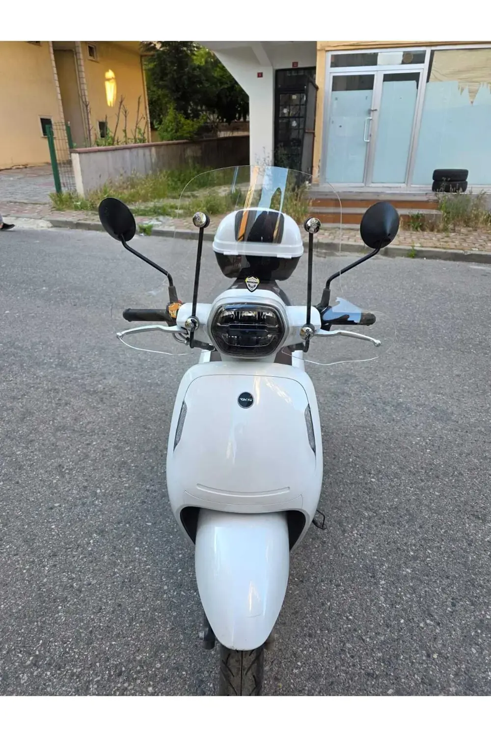 RKS VPS 125 Siperlik Ön Cam 2022-2025 Model 42cm Şeffaf Renkli 4m