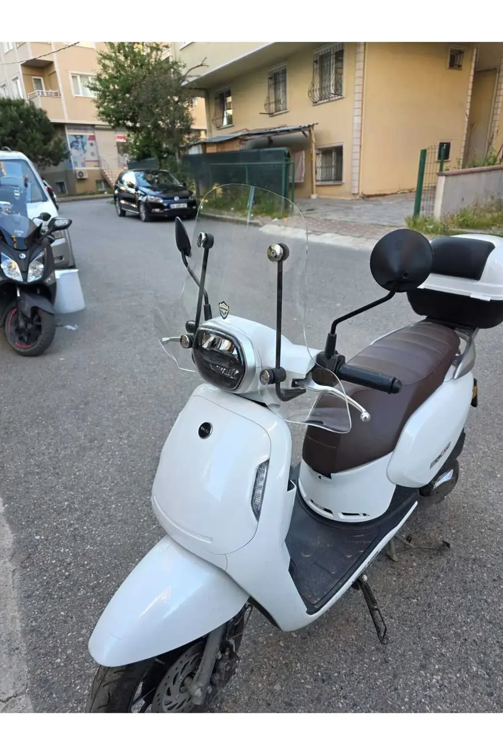 RKS VPS 125 Siperlik Ön Cam 2022-2025 Model 42cm Şeffaf Renkli 4m