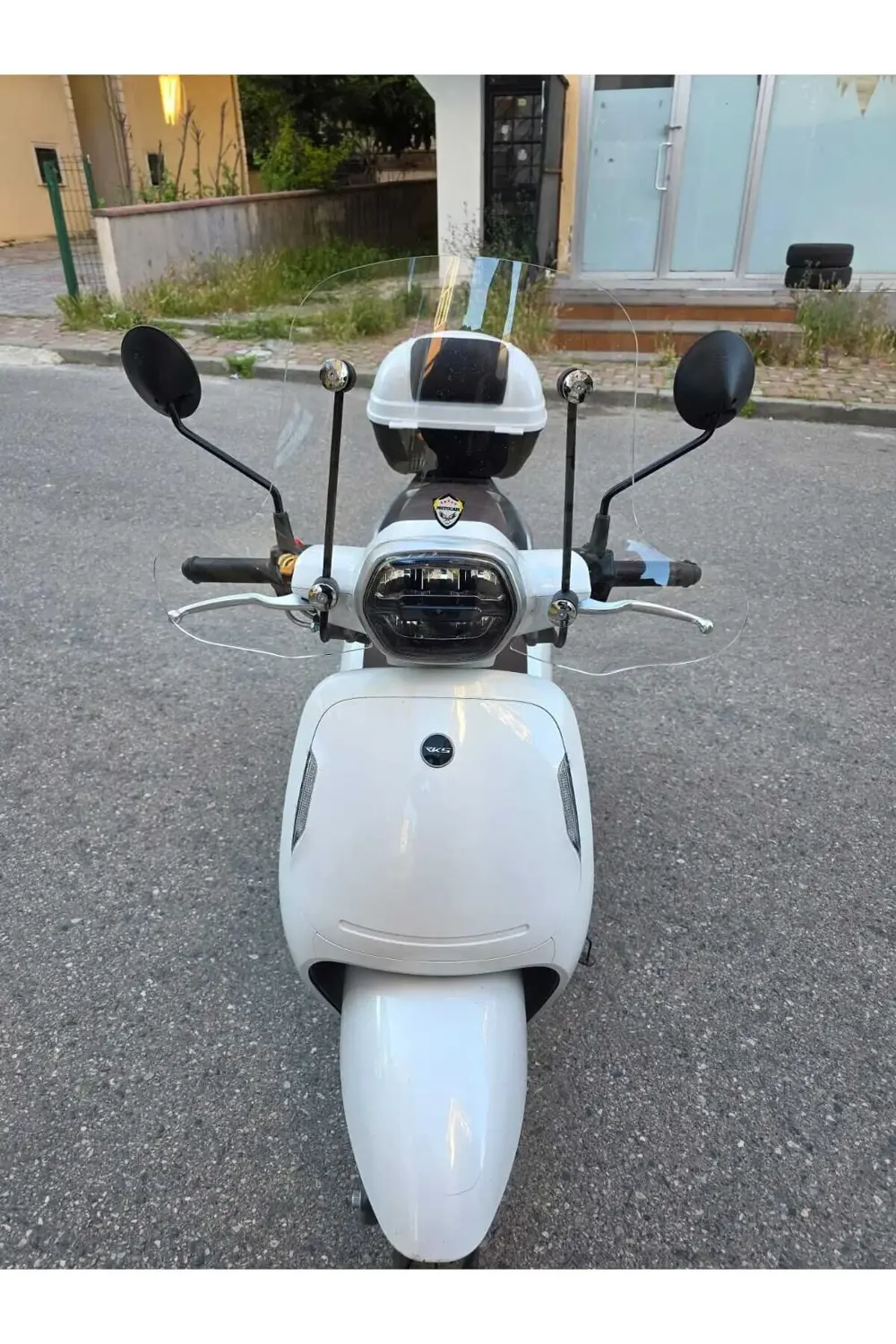 RKS VPS 125 Siperlik Ön Cam 2022-2025 Model 42cm Şeffaf Renkli 4m