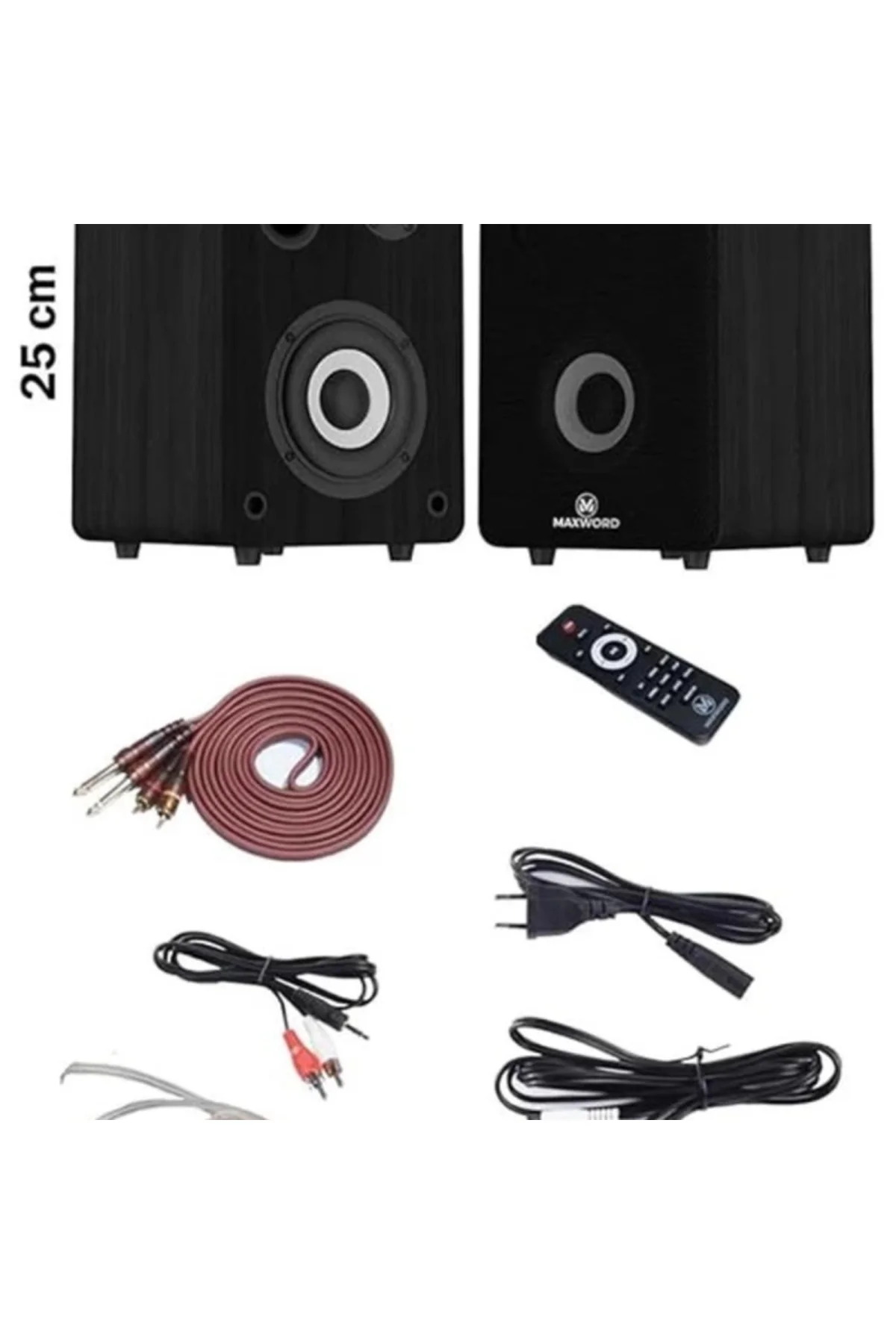 Rm 400Bk Aktif Stüdyo Referans Monitörü 4 İnç Çift Bluetooth Usb 140 Watt
